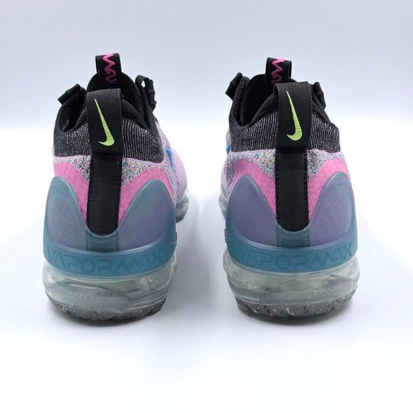 Nike Vapormax Flyknit 2021 Pink Blast Blue - Picture 5 of 12